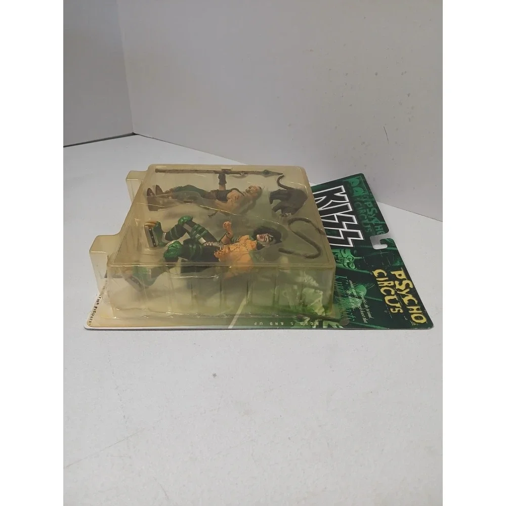 KISS Peter Criss Psycho Circus Figure McFarlane Toys 1998 NEW Card Wear‎